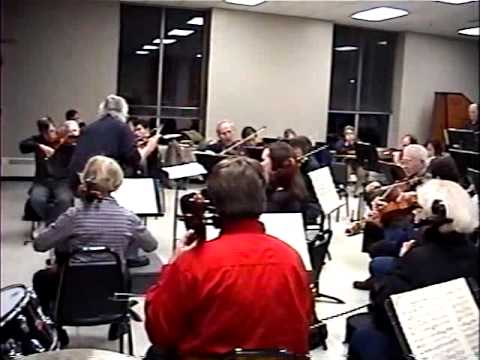 Orchestra Society of Philadelphia Rehearsal Tch 6th 3rd Mvt.