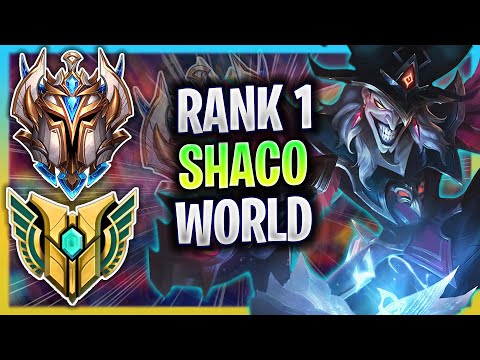 RANK 1 SHACO IN THE WORLD! | RANK 1 SHACO TOP GAMEPLAY | RANK 1 SHACO GUIDE