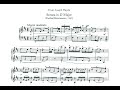 Franz Joseph Haydn Piano Sonata in D Major HOB #14