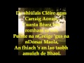 An Tull by CLannad with lyrics 