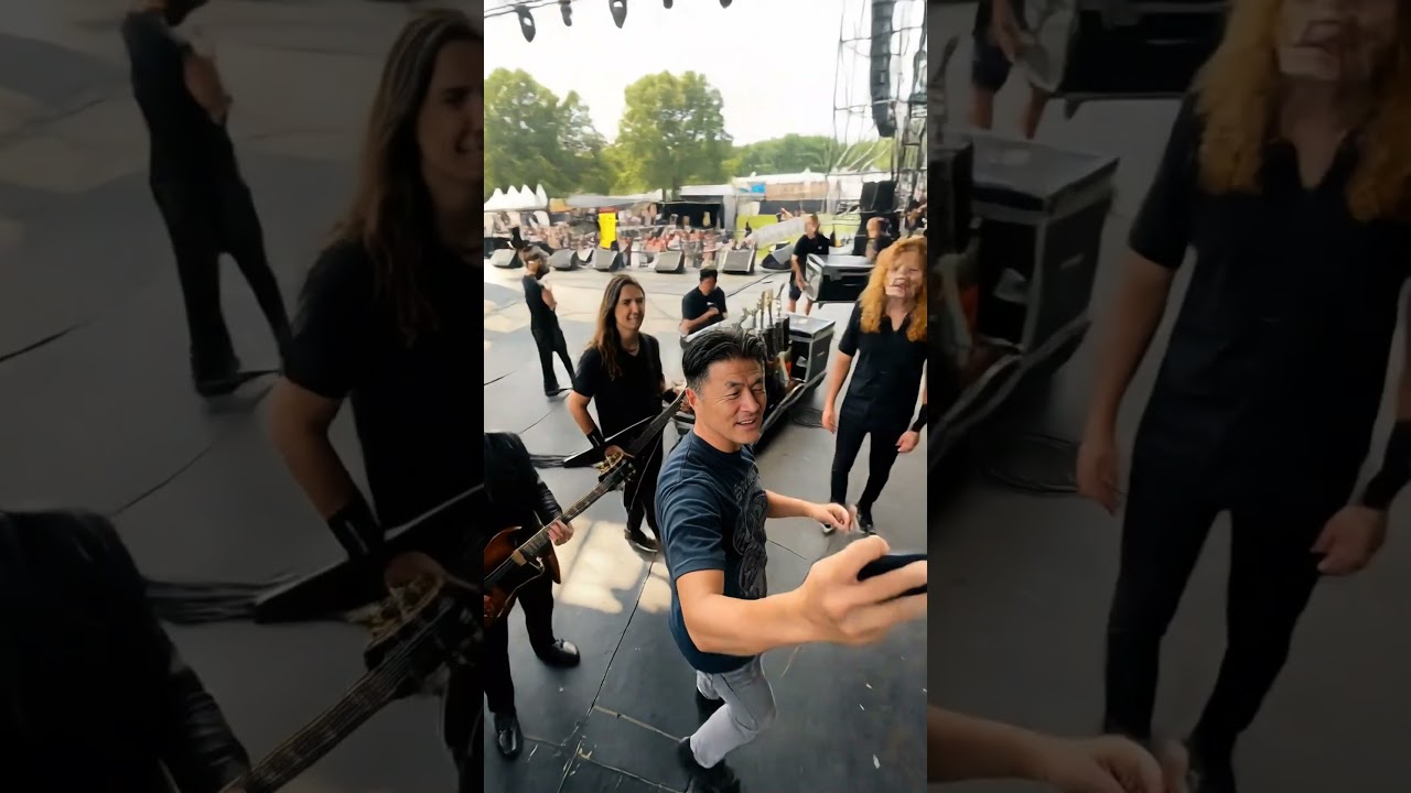 また調子に乗ってセルフィー動画を作ってしまいました。自分の分身がメタルTシャツを着ていることから、次の舞台はここしかないと思いました。