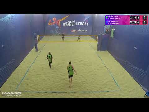 22:45 D. Vakulenko/K. Borshchenko - M. Brylliantov/R. Voloshchuk 05.03.2023|Winners Beach Volleyball