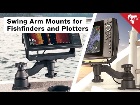 Swing Arm Mounts for Fishfinders & Plotters