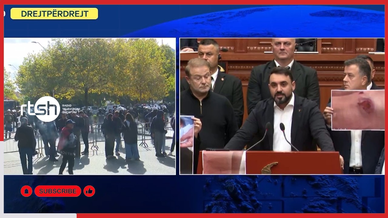 Tensione në Kuvend, opozita bllokon foltoren. Këlliçi: Mbështesim protestën studentore, të dorëhiqet qeveria Rama
