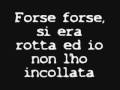 TESTO CANZONE forse forse - luca napolitano ...