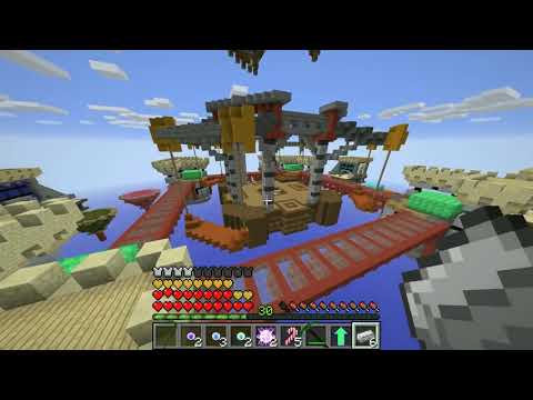 PopularMMOs Minecraft   EXPLOSIVE  SANTA LUCKY BLOCK BEDWARS!   Modded Mini Game
