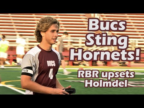 Red Bank Regional 2 Holmdel 0 | HS Boys Soccer | Kirkpatrick, Sileno Score in Upset