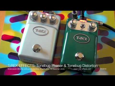 T-Rex Effects Tonebugs: Phaser and Distortion