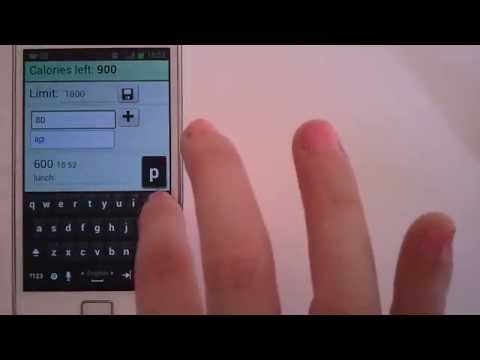 calorie counter Video
