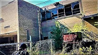 POST TRIBUNE Newspaper (Deserted) Building Explored in Gary, Indiana
