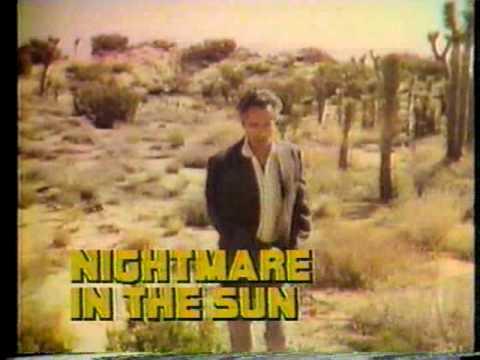 CBS Late Movie promo Nightmare in the Sun 1979