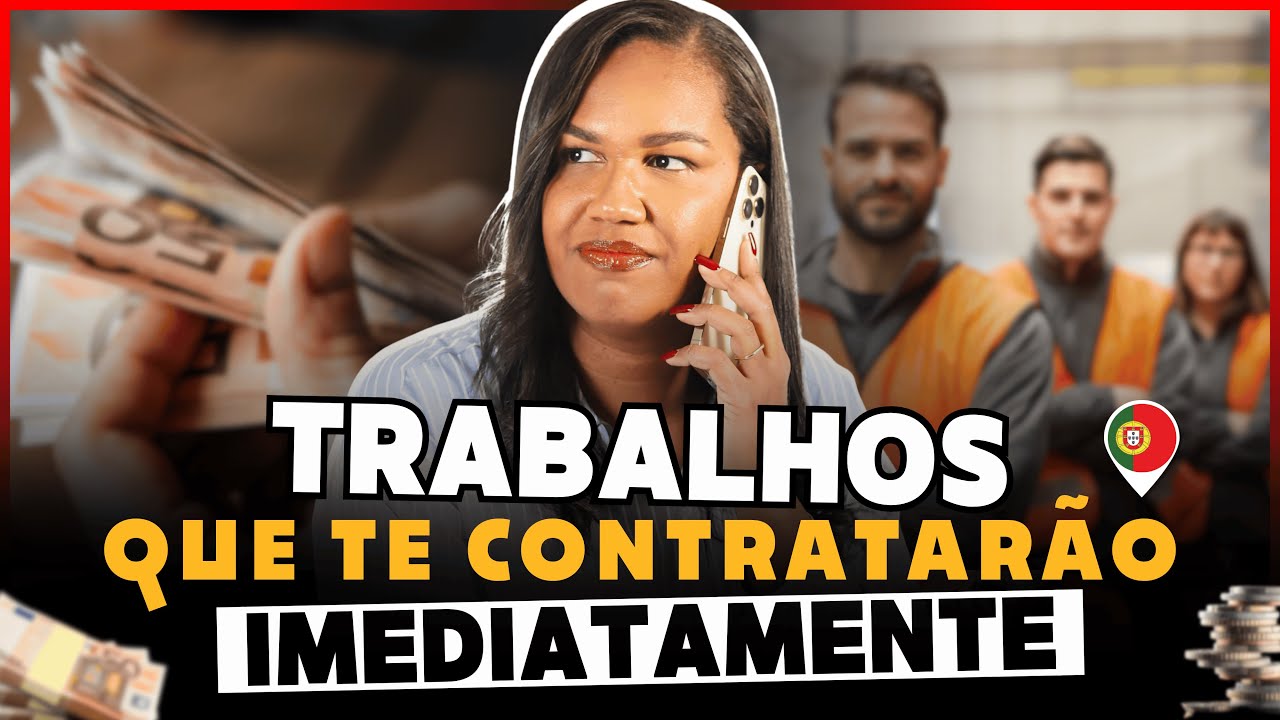 Os Trabalhos Mais Fáceis de Contratar Recém Chegados em Portugal