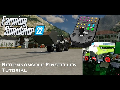 Configuring the Logitech side console | Farming Simulator 22 | Key bindings | Tutorial |