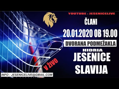 ČLANI HD HIDRIA JESENICE - HK SLAVIJA
