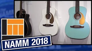 Video thumbnail for L&M @ NAMM 2018: Fender California Series Acoustic Guitars by Long & McQuade Musical Instruments
