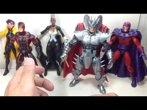 Marvel Legends X Men Jubilee Cyclops Storm Magneto Stryfe Review