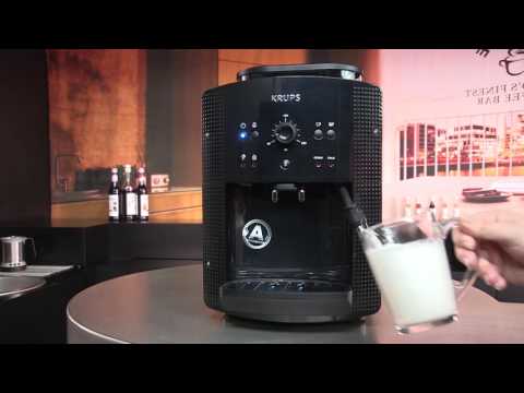 Bean to cup EA8108 -  How to make a Cappuccino