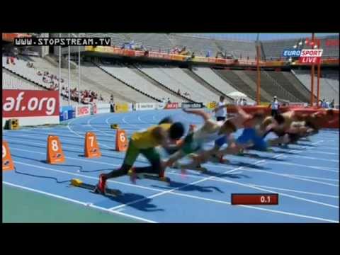IAAF World Junior Championships Barselona 2012. 100 m,8 heat