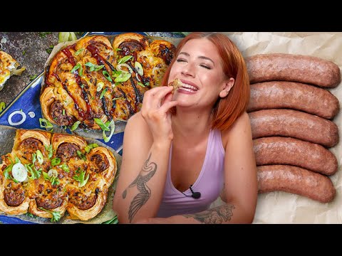 This Vegan Korean Sausage Bread Recipe is A New Favourite