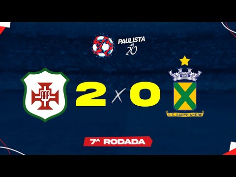Melhores Momentos de Portuguesa Santista 2 x 0 Santo André - Rodada 7 - Paulista Sub-20