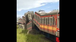 Download lagu Kereta Api Oleng Tengah Sawah 🐍 #Shorts mp3