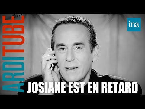 When Josiane Balasko is late at Thierry Ardisson's | INA Arditube