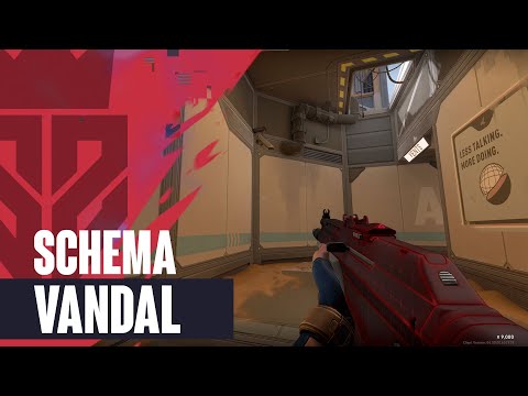 Schema Vandal Skin Showcase - Valorant Schema Skins