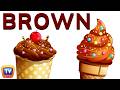 The BROWN Color Song Learn Colours Preschool Colors Nursery Rhymes ChuChu TV