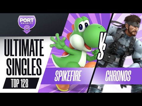 Spikefire vs Chronos - Ultimate Singles: Top 128 - Port Priority 6 | Yoshi vs Snake