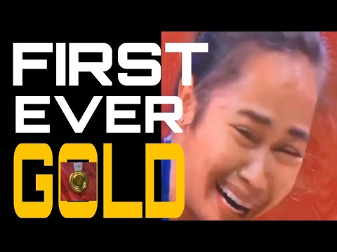 HIDILYN DIAZ - FIRST EVER OLYMPIC GOLD MEDALIST FROM THE PHILIPPINES