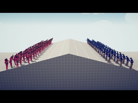 TRIBAL (50 vs 50) RENAISSANCE - Totally Accurate Battle Simulator TABS