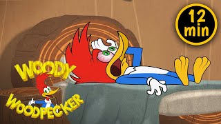 Wake Up, Uncle Woody! | 2 Full Episodes | Woody Woodpecker