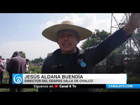 Video: Limpian canal Acapol para prevenir inundaciones en Valle de Chalco