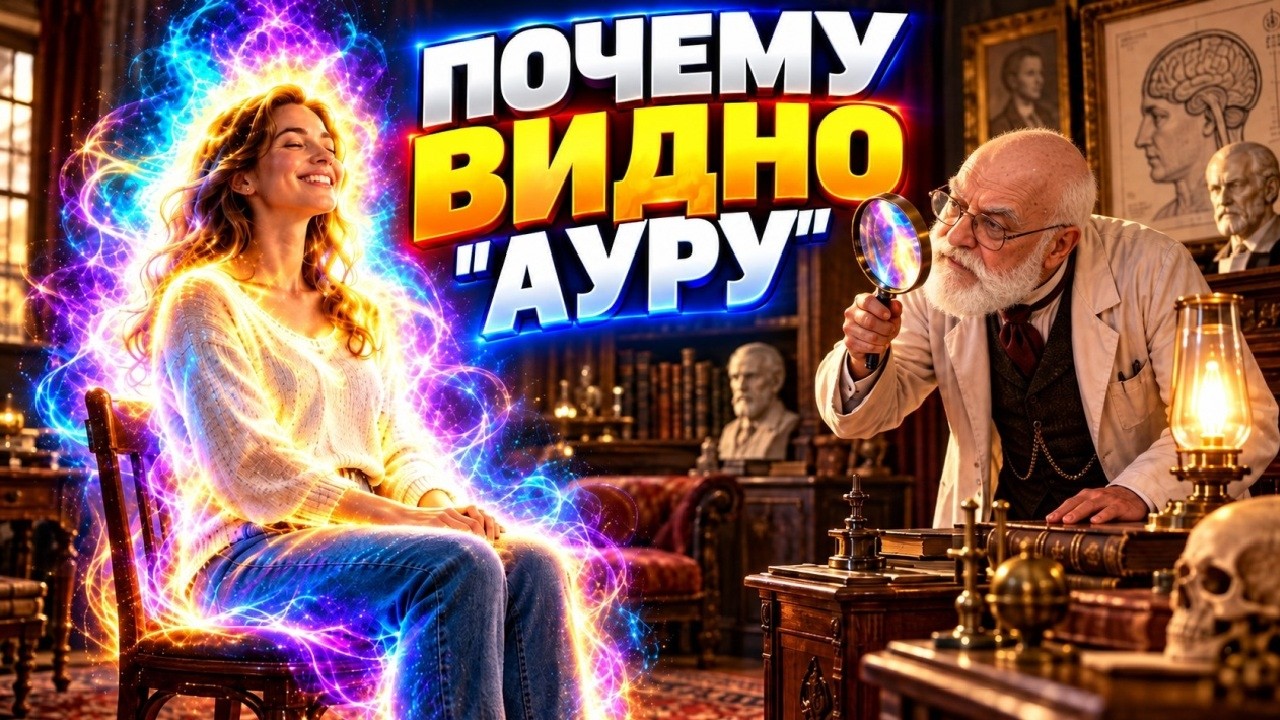 Почему видно “ауру”?