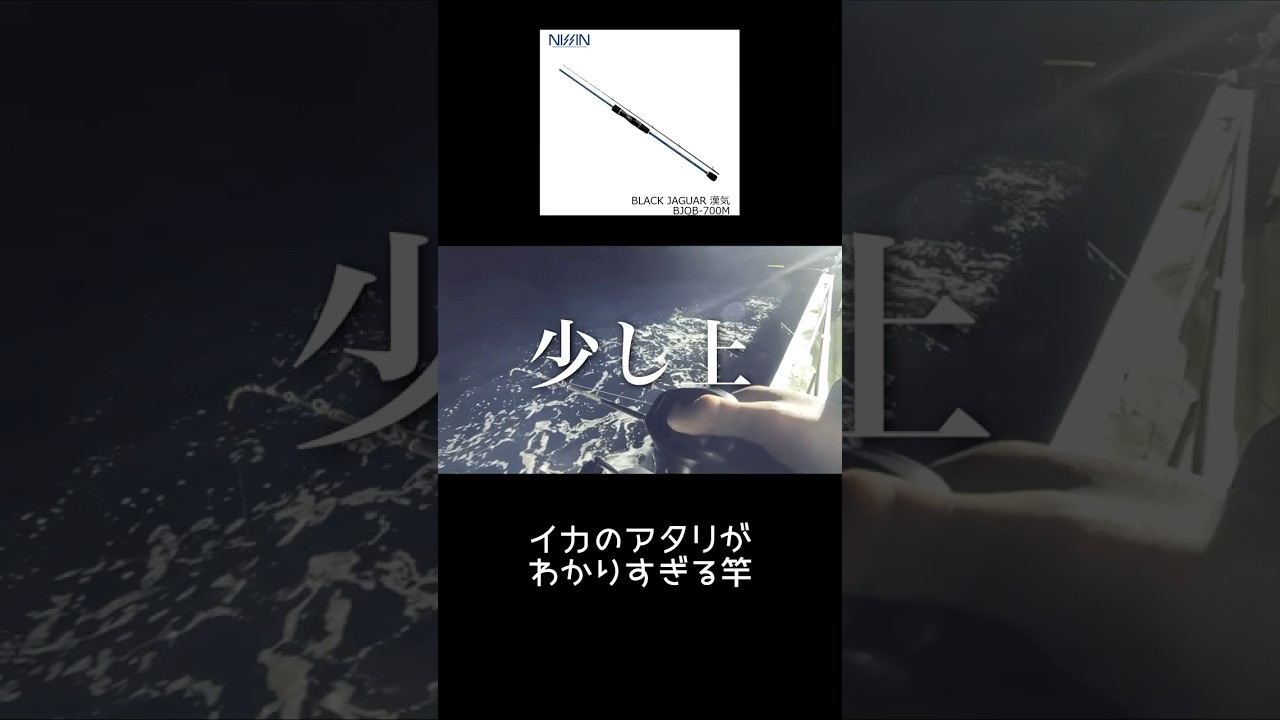 小さいアタリまで取れてしまうイカメタルロッド！#イカメタル #釣り #fishing #ヤリイカ