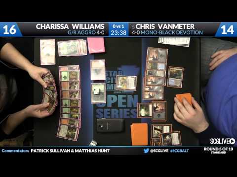 SCGBALT - Standard - Round 5 - Chris VanMeter vs Charissa Williams
