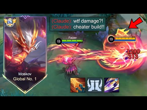 CRITICAL MOSKOV 1 HIT BUILD! 💀 ENEMIES CAN’T BELIEVE THIS DAMAGE! - BUILD TOP GLOBAL 2026 - MLBB