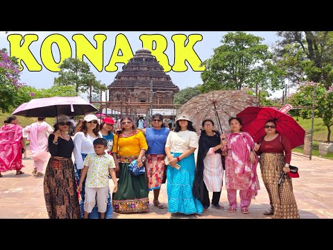 EP 2 || PURI TO KONARK TOUR | SUN TEMPLE | CHANDRABHAGA BEACH, PURI SEA BATHING, SWARGADWAR SHOPPING