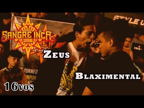 ZEUS (Chiclayo) vs BLAXIMENTAL (Lima) - 16vos - SANGRE INCA NACIONAL "2018"