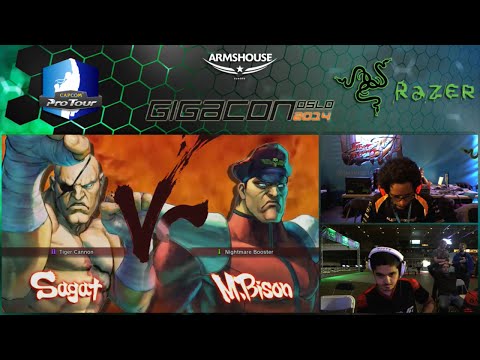 dignitas Ryan Hart (Sagat) vs BX3.Phenom (M.Bison) - Losers Final Gigacon 2014 USF4