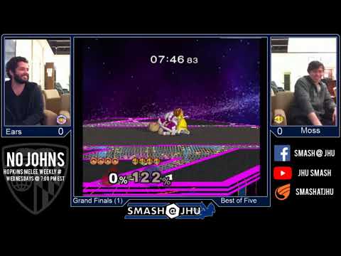 Smash@JHU Weekly #1 S19 | Ears (ICs) vs. Jmac (Peach) - Grand Finals SSBM