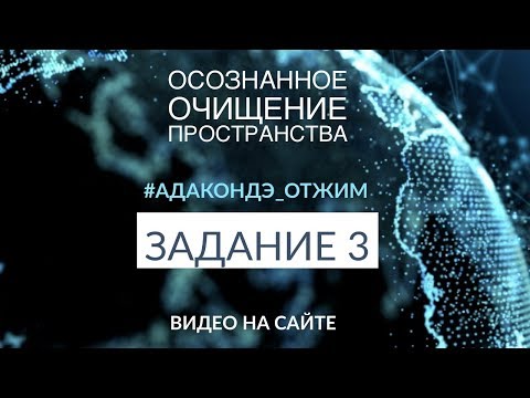 СТУПЕНЬ 1/ЗАДАНИЕ 3 [ОТЖим Ады Кондэ]