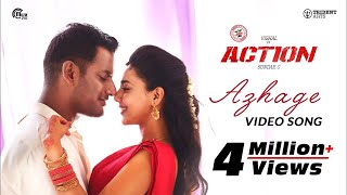 Action  Azhage Video Song  Vishal Aishwarya Lekshm