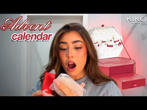 UNBOXING DO CALENDÁRIO DE ADVENTO DA KIKO MILANO ☃️❄️🤍