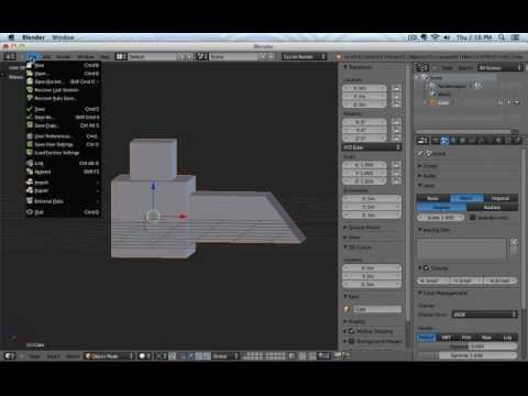 Export Mesh Scale and Orientation