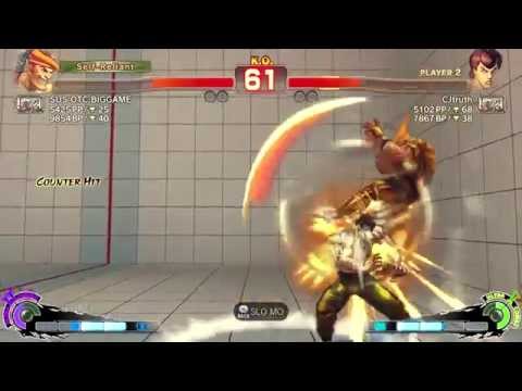 "Best Bout Replays"  USF4 - SUS OTC BIGGAME vs CJtruth (1080p HD)