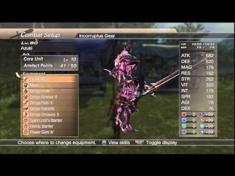 WKC 2 Avatar Knight Armor Set - Drega GR 23 - White Knight Chronicles II