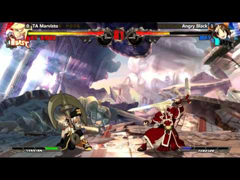 GGXrd @ #TSBBCPEX - TA Marvisto (Ky Kiske) vs Angry Black (May) [720p/60fps]