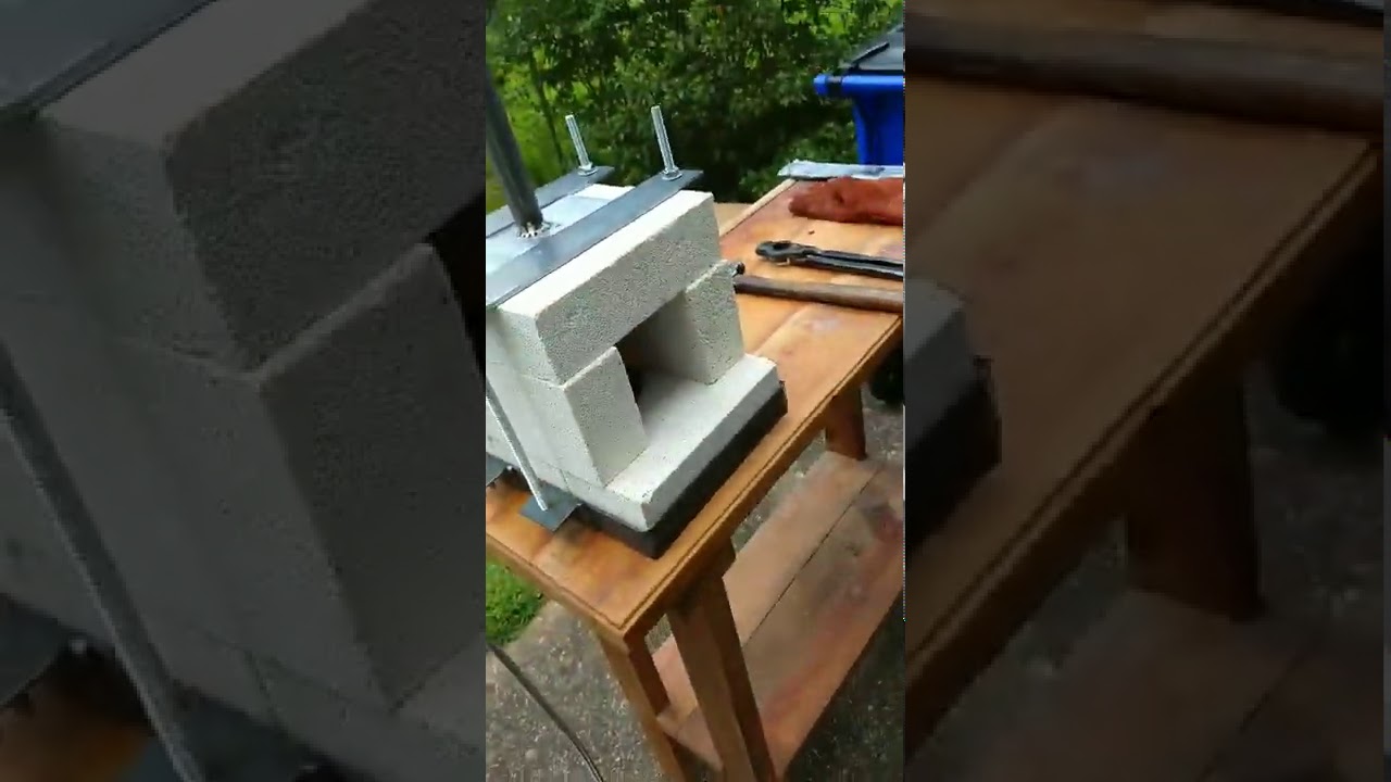 My first homemade forge