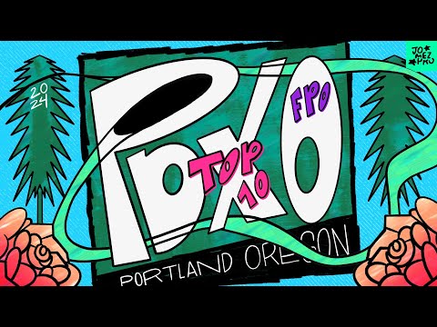 FPO Top 10 | 2024 Portland Open | Jomez Disc Golf